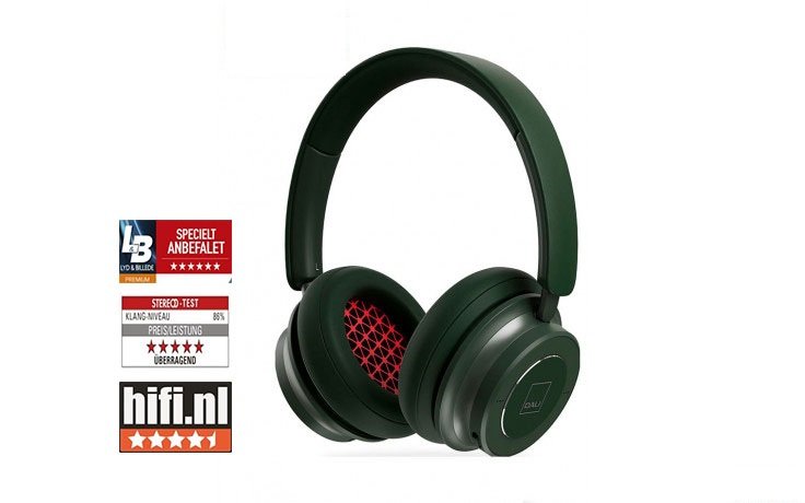 Беспроводные Bluetooth наушники с ANC DALI IO-6 Army Green