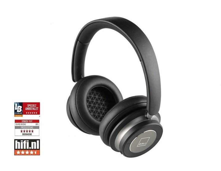 Беспроводные Bluetooth наушники с ANC DALI IO-6 Iron Black